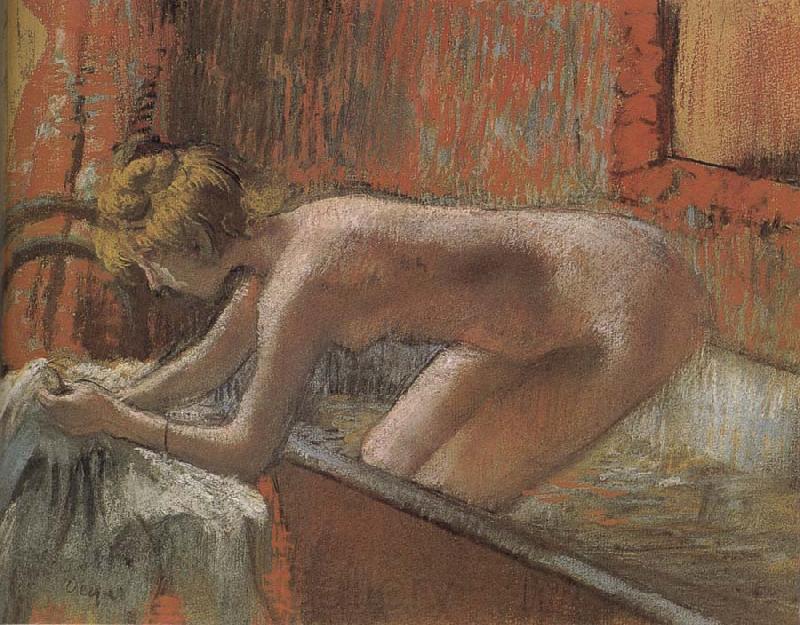 Edgar Degas After bath